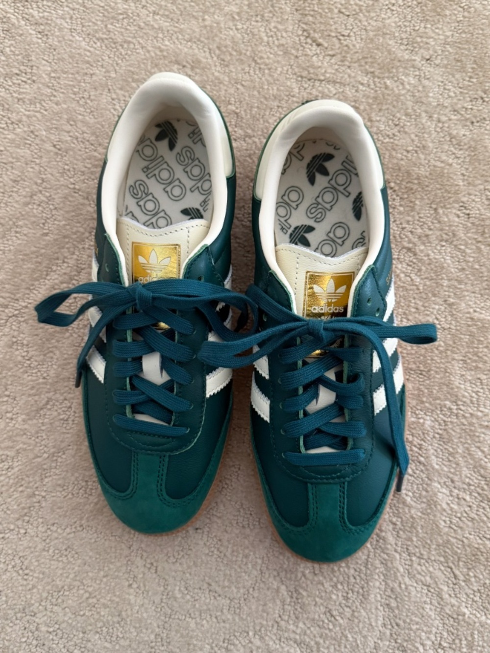 Adidas - Samba OG "Collegiate Green" Sneakers (Women's) - Picture 3 of 5